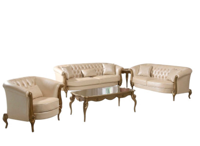 Luxe meubels bankstel bank bankstel 3+2+1 zits met salontafel banken