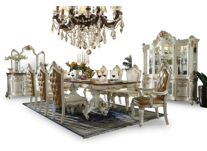 Dressoir Luxe Etalagekast Vitrine Glas Antiek Stijl Barok Rococo