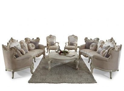 Sofa set bank kussen klassiek 4+4+1 zits set design banken kussen
