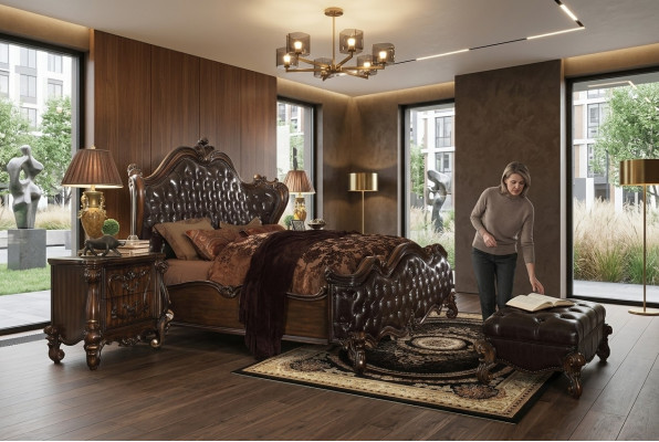 Design slaapkamer 5-delig slaapkamer complete set bed decor nachtkastje
