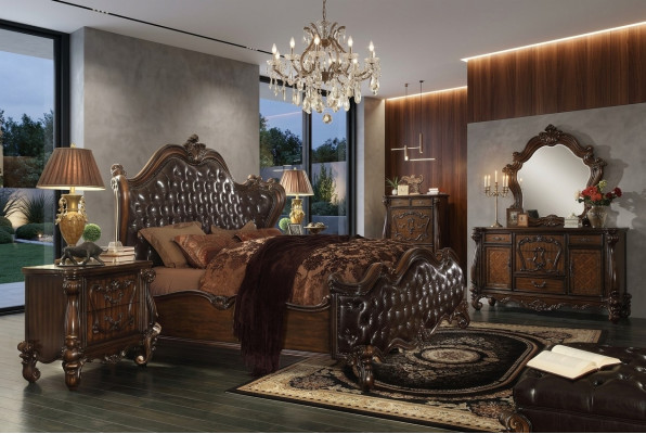 Design slaapkamer 5-delig slaapkamer complete set bed decor nachtkastje