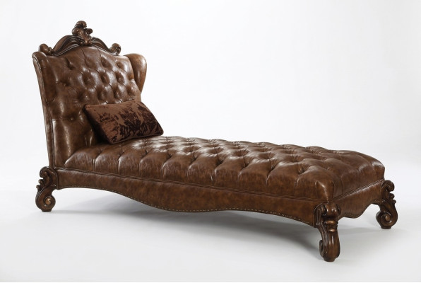 Luxury Sofa Chaise Longue Ligstoel Chaise Antieke Stijl Bekleding Barok Rococo