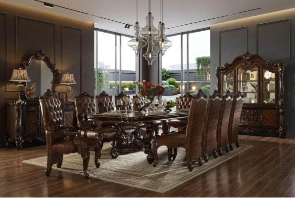 Eettafel Tafel Groep Eetkamer Woonkamer Hout Barok Rococo Tafels