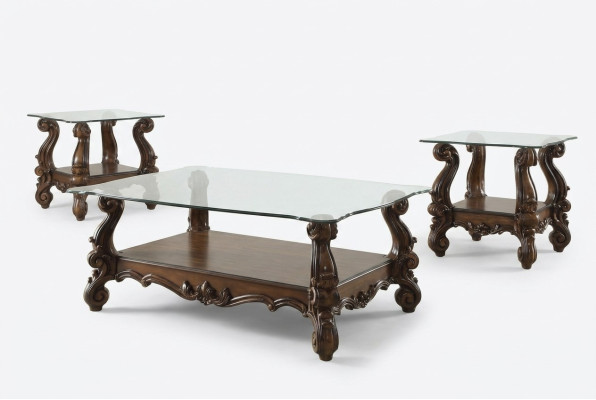 Edele designer salontafel bijzettafel decoratieve bank woonkamer tafel barok
