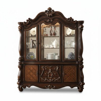 Vitrinekast Vitrinekasten Woonkamer Schau Design Rokoko Barok