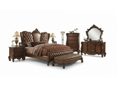 Ontwerp slaapkamer 6-delig. Slaapkamer compleet deco set bed nachtkastje