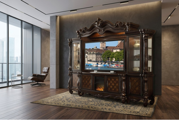 Ontwerper woonkamer Decoratief klassiek TV-wandmeubel Mediawand TV-meubel