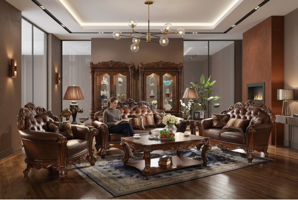 Designer bank bankstel 3+2 zits bank gestoffeerde set woonkamer