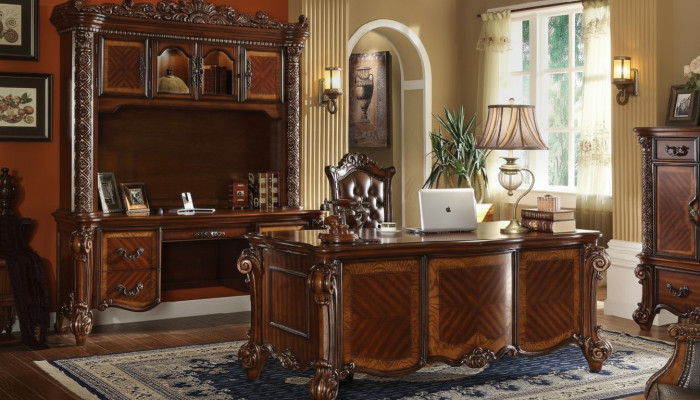 Luxe bureau tafel kantoor kantoor antieke stijl barok rococo barok tafels