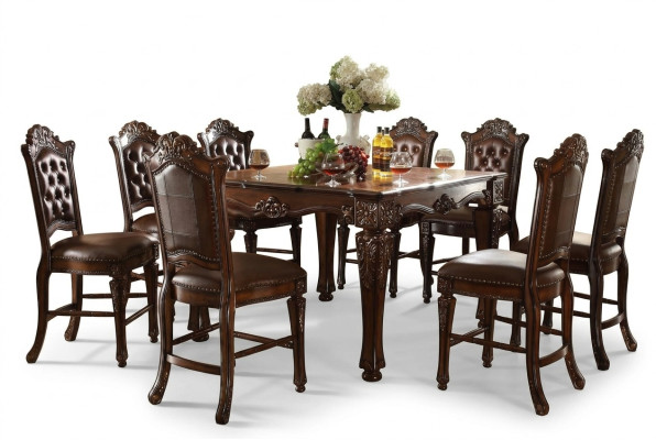 Eettafel 6x stoelen eetkamerset eetgroep klassieke tafel 7-delige set
