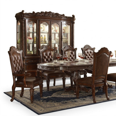 Vitrine glazen bar kast huis kasten barok wand plank houten vitrine