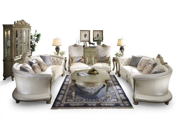 Compleet set bankstel 4+1 zits + salontafel Designer woonlandschap