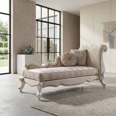 Chaiselongue Chaiselongues Stoff Sofa Liege Deko Chaise Club Relax Textil.