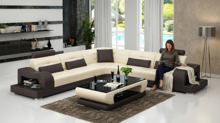 Leren bank Bank Woonlandschap L Vorm Decor Ontwerp Modern Bank Hoekbanken Leerbank Bank Woonlandschap L Vorm Decor Ontwerp Moderne Bank Hoekbanken