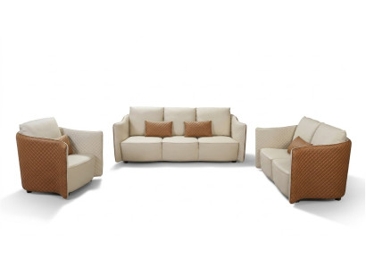 Bankstel 3+2+1 Zits Set Bankstel Modern Design Beklede Banken Bank