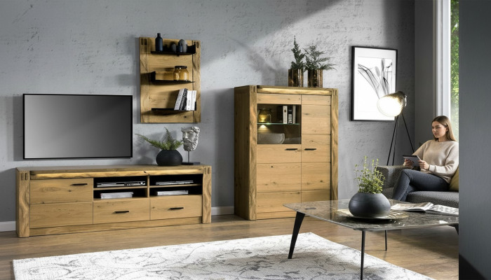 Modern design woonwand woonkamer dressoir RTV rek vitrine