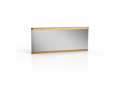 Spiegel Wandspiegel ontwerper Hal woonkamer bad hout glas ontwerp 151x70cm xxl