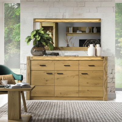 Ladenkast Hoge Kast Zijlaag Laag Bord Laden Ontwerper Edel Luxe Kasten Hout