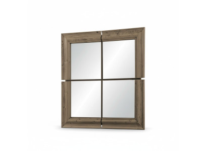 Wandspiegel Houten Frame Spiegel Meubels Nieuw 105*105cm Glas Frame Wand xxl Moderne