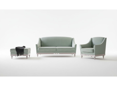 Sofa set 3-zits bank Bankstel Moderne banken Stof
