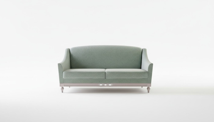 Sofa set Bank Bankstel Sierkussen Set Set Zitplaats 311 Voetenbankje 4-delig. Garnituren