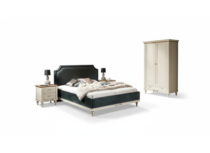 Bed Polster Design Luxus Hotel Bedden Echtelijk 140/160cm Slaap Kamer Dubbel Textiel