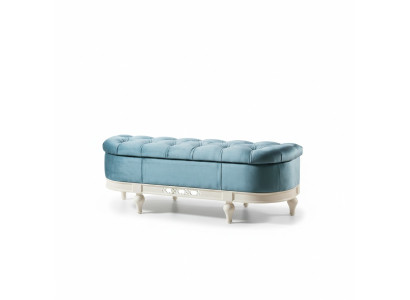 Hocker Voetenbank Bijzettafel Ottomaan Ligstoel Bank Chesterfield