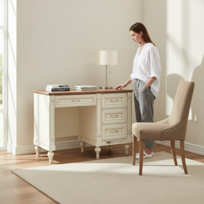 Schrijftafel, computertafel, kantoortafels, kantoor, woonkamer collectie, tafel, nieuw.