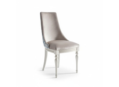 Ontwerperstoel Luxe Fauteuil Gestoffeerde Stoelen 1x Fauteuil Woon Eetkamer Textiel