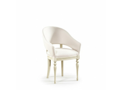 Fauteuil stoel 1x eetkamer lounge zitkussenstoel nieuw textiel tv leunstoel