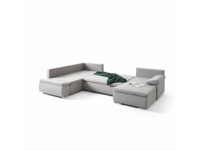 Stof U-vorm bankwoonlandschap hoekbank set modern design bankstel