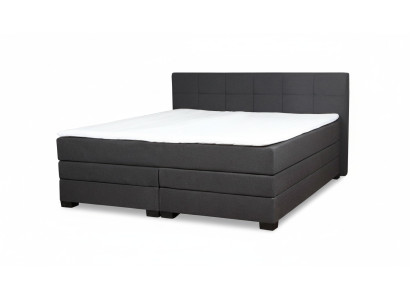 Vintage Boxspring Bedden Gestoffeerd Bed Houten Bed Hotel Tweepersoonsbed