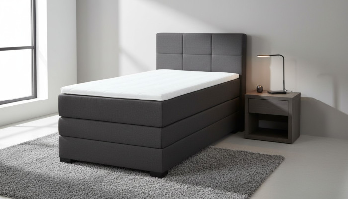 Boxspring bed Hotelluxe bedden 90x200cm Compleet bed met opbergruimte inclusief topper