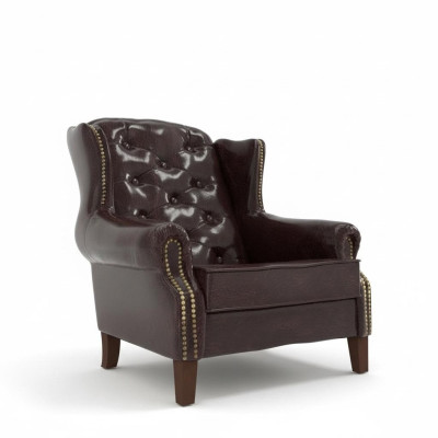 Ontwerp Fauteuil Leer Luxe TV Relax Bankstoel 1-zits Bank Lounge Club