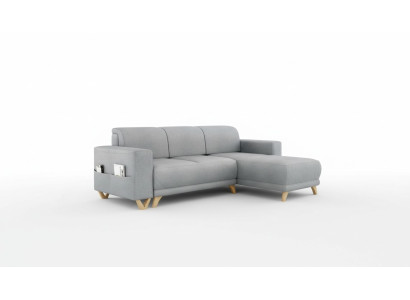 Ontwerp hoekbank L-vorm bank slaapbank slaapbank stofbekleding