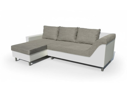 Sofa L-vorm leren bank woonlandschap set design modern bankstel
