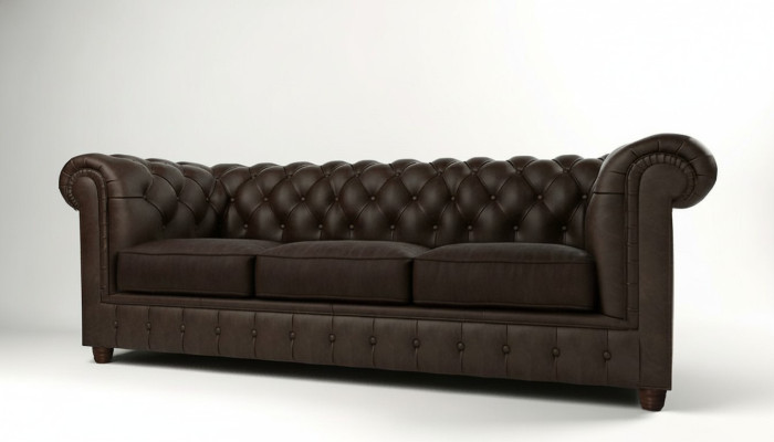 Klassieke Chesterfield bank Bank 3-zitsbank Banken Sofa's Bekleding Driepersoons
