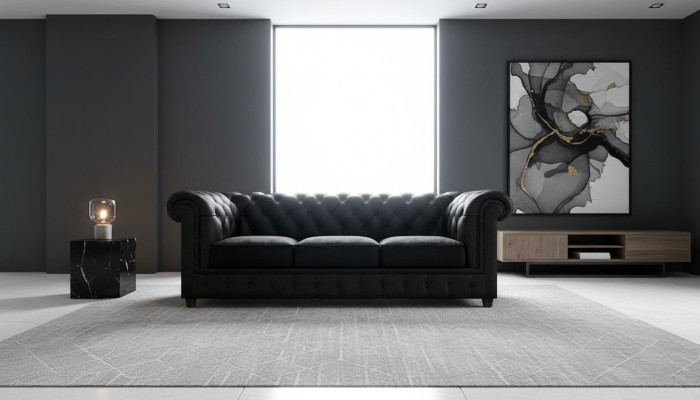 Designer Bank 3-zits Chesterfield Bank Beklede Banken Driepersoons Bankstellen Zitting