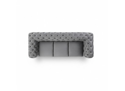 Designer bankstel 3-zits Chesterfield bank gestoffeerde banken bankstellen driezitter bankstel