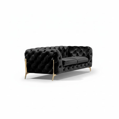 Ontwerp Chesterfield Bank 2-zits Bank Velvet Bekleding Stof Banken Tweezits Nieuw