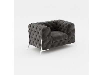 Loungeluxe televisieclub gestoffeerde stoel ontwerp decor bankstel sofa