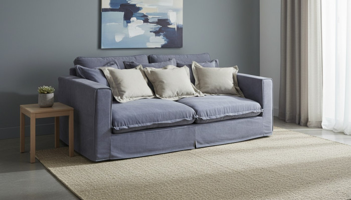 Bankstel 3-zits stoffen bankstellen Luxe bank Banken grote bekleding 240cm