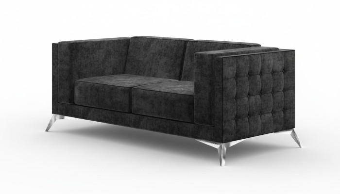 Bank 2-zits stof bankstel textiel tweezits design moderne zitkussens sofa's