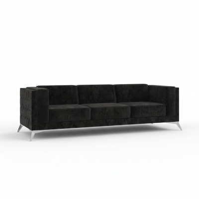 Sofa Bank Bekleding Textiel Banken Zitbankstellen Ontwerp Club Chesterfield