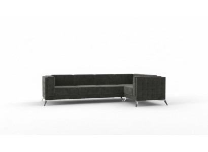 Hoekbank Chesterfield Bankstel Bank Woongroep Decor L-vorm