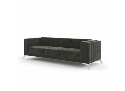 Ontwerp Bankstel 3-Zits Chesterfield Bank Bekleed Bankstellen Designbank Driedelig Nieuw