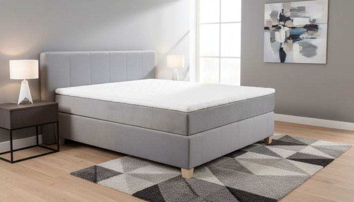 Boxspring Bed Box Function Hotel Double Set Complete Topper Mattress