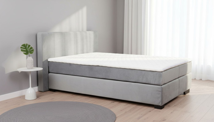 Elegante ontwerp Bed Bedden Gestoffeerd Bed Tweepersoonsbed Boxspring 140x200cm