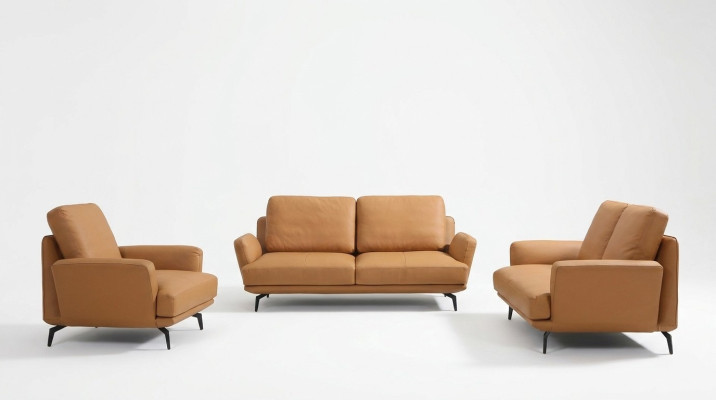Leren bankstel bankstel deco 3+2+1 zits set gestoffeerde bankstel set bank