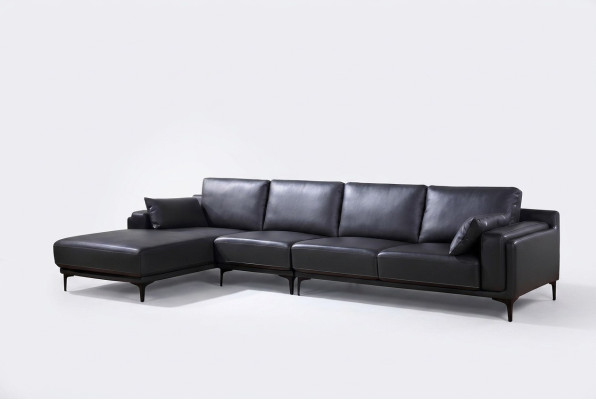 Sofa Ontwerp hoekbank L-vorm leren bank bank woonlandschap set moderne banken